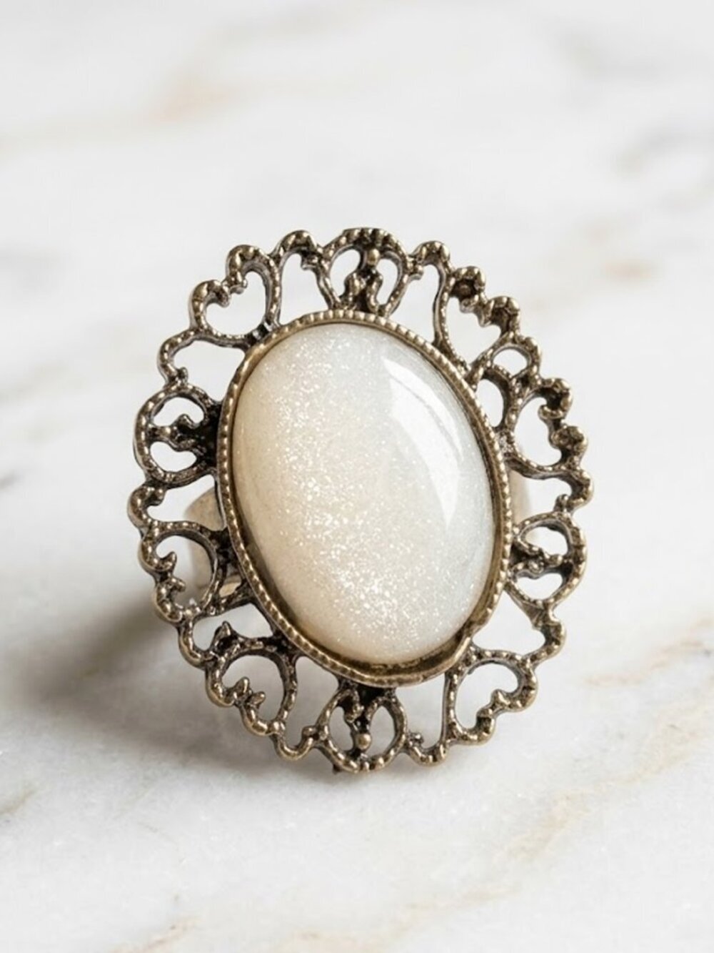 *Clearance* Ladies Adjustable Vintage Style Ring